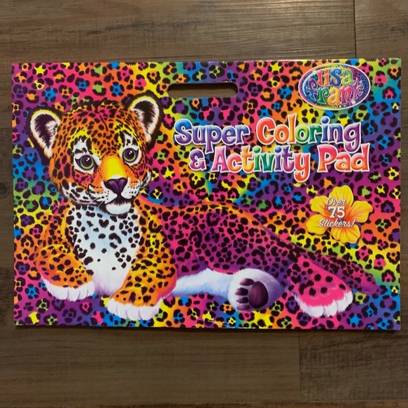 Lisa Frank | Other | 24 Vintage Lisa Frank Super Activity Coloring Book ...